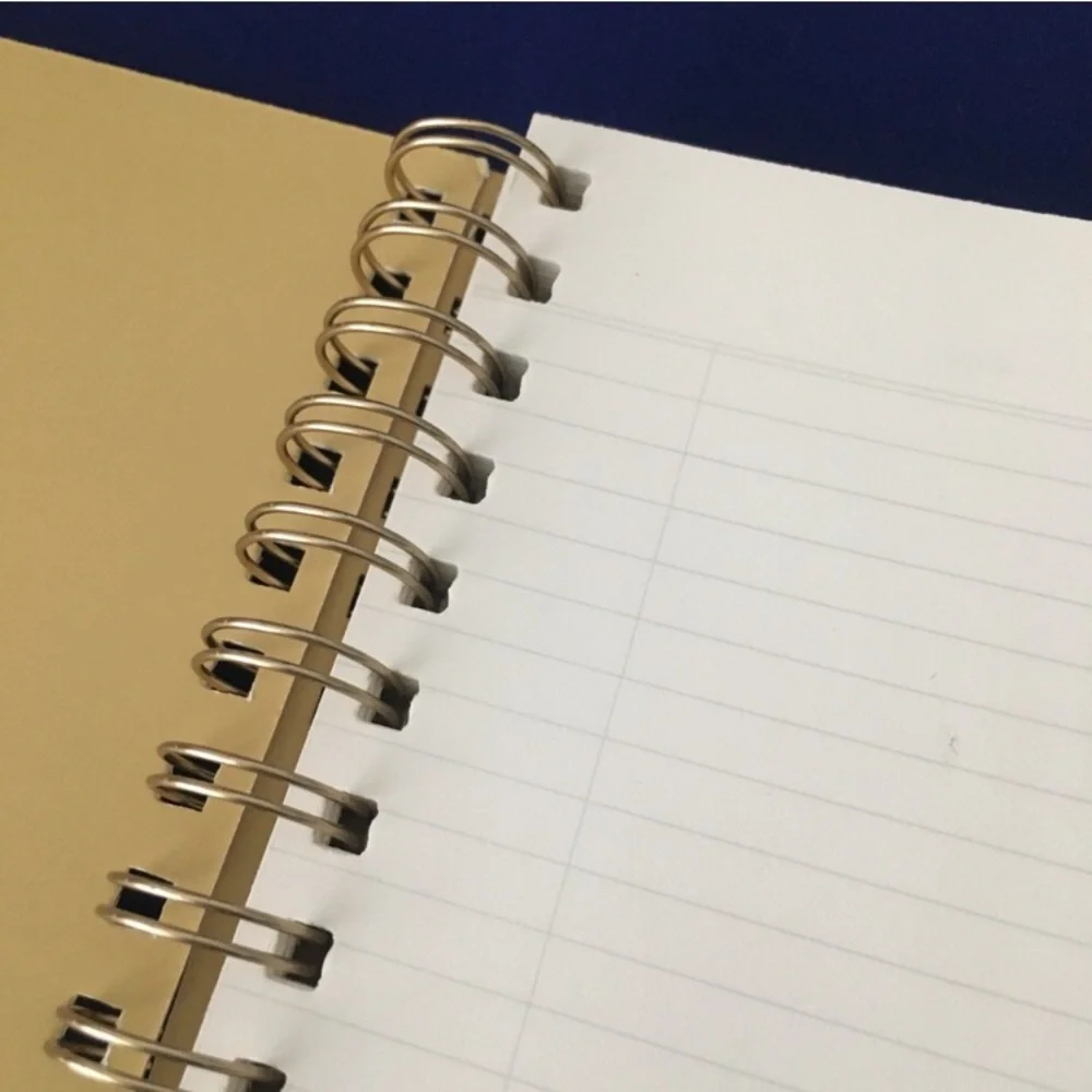 Faux Leather Spiral Notebook